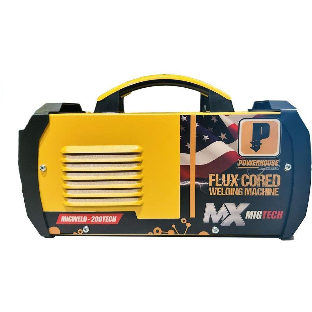 Powerhouse MIGWELD-200TECH MIG DC Inverter Welding Machine 200A (Fluxcored) | Powerhouse by KHM Megatools Corp. Powerhouse MIGWELD-200TECH MIG DC Inverter Welding Machine 200A (Fluxcored) | Powerhouse by KHM Megatools Corp.